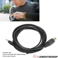 LEMONTREE9GP 7 Pin Din Male to DC 3.5mm Male Cable, 3 meters/9.8ft Plug and Play MIDI DIN 7pin Stere