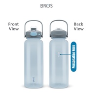 BROS Tugo Tritan BPA-Free Sports Water Bottle 750ml/1000ml/1200ml - NAME PRINTING AVAILABLE