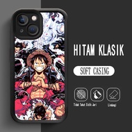Y-13 One Piece Luffy Silicone Casing for iphone 13 14 8 7 Pro Max Plus Case