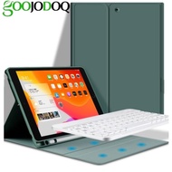 HIJAU Goojodoq iPad Air 4 Case with Magnetic Keyboard iPad Cover - Dark Green, iPad Pro 11q
