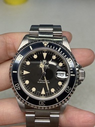 ✅平玩舊裝Vintage 藥膏面⚫️⚫️完美超靚夜光-已變黃🌕🌕Full set 全套✅ 帝舵Tudor submariner  79190 ✅9411 79090 76100 ✅保證無返填-針面對色