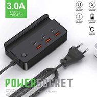 Vieur Travel Adapter Adapter Fast Charging Station 6 Port USB Type C - CY-PC01