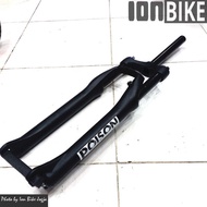 FORK POISON Ukuran 27.5 TRAVEL 120 BLACK STANCHION Lock - Fork Sepeda