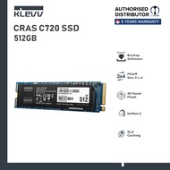 KLEVV CRAS C720 SSD M.2 NVMe PCIe Gen3x4 Solid State Drive, 512GB