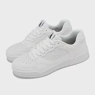 Skechers 休閒鞋 Koopa-Volley Low Varsity 男鞋 白 皮革 記憶鞋墊 小白鞋 運動鞋 183240WHT