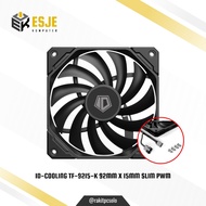 ID-COOLING TF-9215-K BLACK 92mm x 15mm SLIM PWM Fan