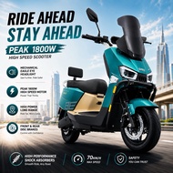 2026 NEW Ebike Modern EV Ride Skuter Motor Elektrik Bike Electric Scooter Motorcycle Skuter Elektrik