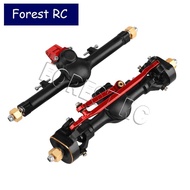 +4mm Planet Front Rear Nylon+Brass Axles with 3-Section CVD Joint Shafts for 1/24 Axial SCX24 RC Cra