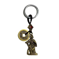 Ziyang Fengshui Kuan Kung Kwan For Business Lucky Charm Keychain Ornaments Decor