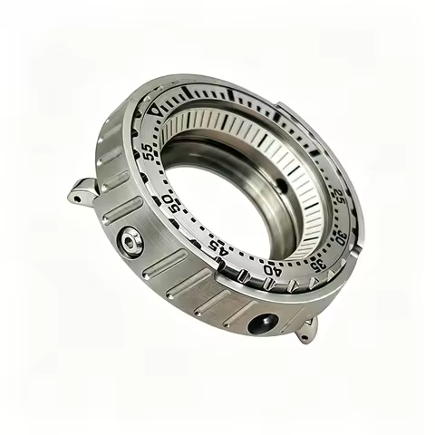 Mod 47mm Tuna Canned Watch Case NH35 Case Fits Seiko NH36 7S26 4R36 Movement Transparent Case Back S