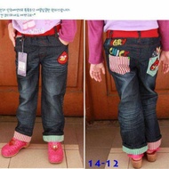 Angry bird jeans / children's jeans