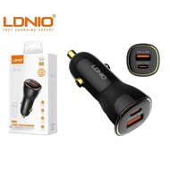 LDNIO USB C 30W/USB A 30W fast Charging Car Charger C103