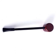 GLD Popeye Flat Smoking Pipes Mahogany Wood Pipa Rokok Cangklong - Wd-051