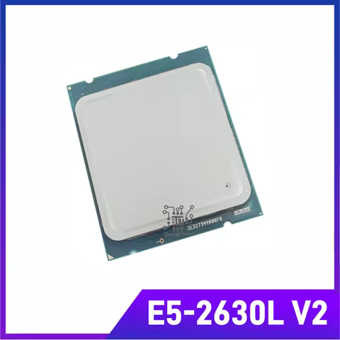 Xeon Processor E5 2630L V2 CPU 2.4GHZ 60W LGA2011 Six Core Server processor e5-2630L V2 E5-2630LV2 F