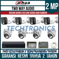 Dahua 2MP Two Way Audio 8 Channel CCTV Package with 8 Cameras | Elementary School