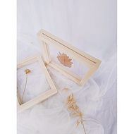 [READY] FRAME DOUBLE GLASS PRESS FRAME/ 15x15