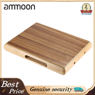 ammoon Compact Travel Cajon Flat Hand Drum