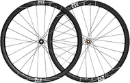700C Carbon Road Bike Wheelset, Ultralight 37/46mm Disc Brake Bike Wheels,Front & Rear 24H High-Stre
