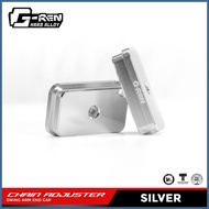 ✗ ◫ G-REN CHAIN ADJUSTER SWING ARM END CAP FOR SNIPER150