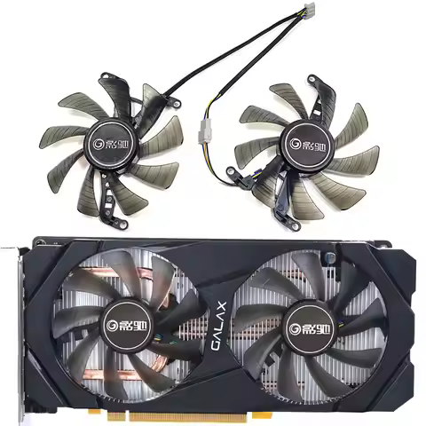 NEW 1LOT 85MM T129015SU GTX 1660 1660TI GPU Fan，For GALAXY / KFA2 RTX 2060 2070 SUPER、GTX 1660 1660T