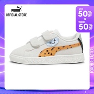 PUMA KIDS - รองเท้าผ้าใบเด็ก Suede Classic Mix Match สีขาว - FTW - 39251901