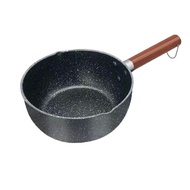 Yukihira Pan Baby Food Supplement Medical Stone Non-Stick Small Milk Boiling Pot for One Person Boiling Instant Noodles Small Pot Soup Pot for Gas Stove
