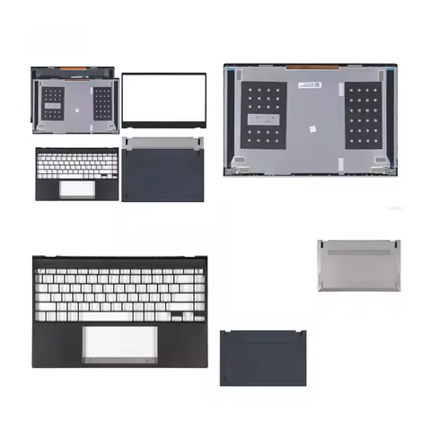 LCD back case lower For ZenBook 13 UX325J U3700J UX325A screen top cover frame bezel palm rest botto