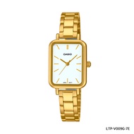 Casio Standard นาฬิกาข้อมือผู้หญิง สายสเตนเลส รุ่น LTP-V009LTP-V009D LTP-V009D-1E LTP-V009D-2E LTP-V