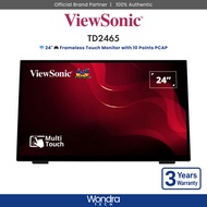 Viewsonic TD2465 | 24" Frameless Touch Monitor with 10 Points PCAP