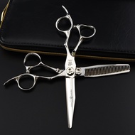 OHKA sakura japan scissors กรรไกรตัดผมซากุระ 6 นิ้ว 1 คู่ แถมฟรีกระเป๋า หวี