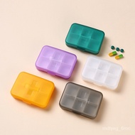New Cross6Pill Box Portable One-Week Travel Medicine Storage Box Packing Pill Box Medicine Small Medicine Box