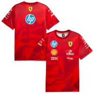 Summer Racing Jersey Racing Team F1 Latest Jersey+Short Sleeve 2025 Men Women T-Shirt+F1