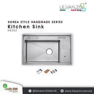 LEVANZO Korea Style Handmade Kitchen Sink K8252