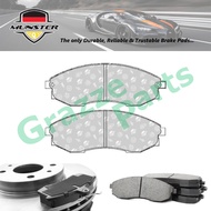 Münster Disc Brake Pad Front for Mercedes Benz MB100 140 Van 2.9 (D) 2000 OM602 I5