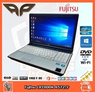 ✅👍 โน็ตบุ๊ค Notebook FUJITSU Intel Core i5 2520M 2.5 GH 4 GB DDR3-SDRAM 320 GB HDD จอ 15.6 นิ้ว Wind
