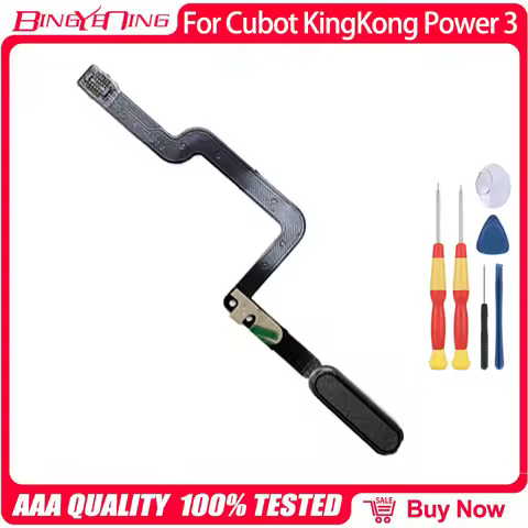AiNiCole New Original Fingerprint Button Cable For Cubot KingKong Power 3 KingKong Power 5 P90 Max 5