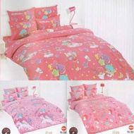 Bed Sheet 5/6 Feet Toto Brand Twin Stars Pattern