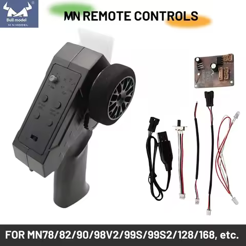 MN 2.4G Remote Control RC PARTS Electronic Equipment Kit Upgrade Accessories for MN78 MN82 MN98V2 MN