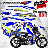 Decal Sticker Striping Variasi SEMI Fullbody Jupiter Z1 2013-2019 SHARK | Striping Jupiter Z1 | Lis
