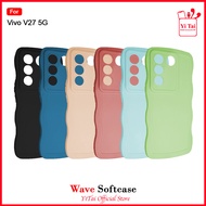 yitai yc30 case wave color vivo v27 5g vivo v27e 5g - vivo v27 5g hitam