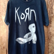 kaos vintage, BAND KORN ISSUES 1999, Kaos Band Metal, Kaos Thrift.