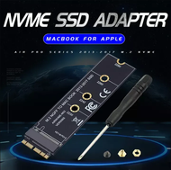 【Ready Stock&COD】1/2/3/4/5/6/10PCS M.2 NVME SSD ตัวแปลงการ์ดสำหรับ MacBook Air Pro Retina 2013-2017 