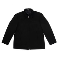 ESCROW BLACK FORMAL JACKET MADE FROM PREMIUM SEMI-WOOL MATERIAL
