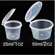 Sauce Cup/Dip Cup 1oz/2oz Cup 100pcs