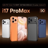 🔥HOT SALE 2026🔥smartphonr  I17 Pro Max 5G Smartphone Snapdragon 8 Gen4 10 Core 7.3 inch incell Dynam