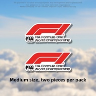 chapter byte | Formula 1 Emblem Creative English Car Sticker