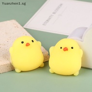 ZHEN 2Pcs Cute Mini Chick Squishy Toy Squeeze Bubbles Toys Fidget Toys Pinch Kneading Toy Stress Reliever Toys Kid Party Favor SG