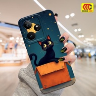 Case hp REALME GT 7 5G Latest GT 7T 5G/ 2025 - Cat Case Motif - Casing - Softcase REALME GT 7T 5G / 