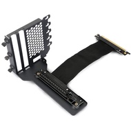 Phanteks PH-VGPUKT_02 – Universal Vertical GPU Bracket with 220mm Flat Line Pci-E X16 Riser Cable Kit