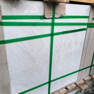 GRANIT 60X60 IKATAN GLOSSY MARMER / OMKARA WHITE - ARNA - BERMUTU